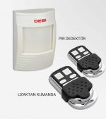 Pır dedektör ve Uzaktan Kumanda