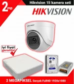 Tek Kameralı Hikvision Kamera seti