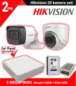 2li Hikvision Güvenlik Kamera Sistemi Seti