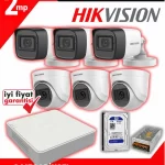 Hikvision 6lı Kamera Seti