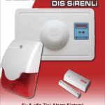 Desi Ecoline HS103 Dış sirenli Kablosuz Alarm